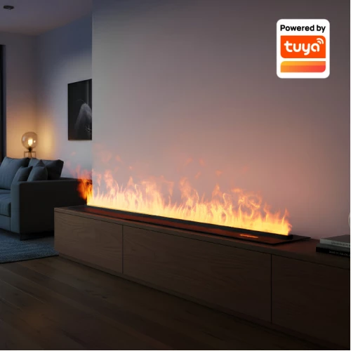 Dekorativni el. kamin sa vodenom parom, 1500mm - Grejalice