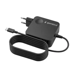 Gembird punjač za laptop 65W USB-C sa kablom 2m (NPA-AC9D)