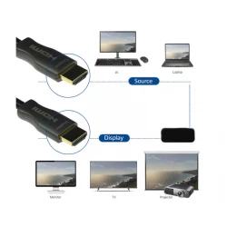 HDMI V2.1 aktivni optički kabel pozlaćen 30m