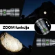 LED Baterijska Lampa 1500 lumena, Domet 700 m, Vodootporna, 5000 mAh, USB-C - Led lampe na baterije