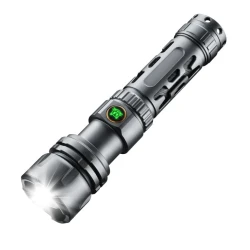 LED Baterijska Lampa 1500 lumena, Domet 700 m, Vodootporna, 5000 mAh, USB-C