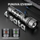 LED Baterijska Lampa 1500 lumena, Domet 700 m, Vodootporna, 5000 mAh, USB-C - Led lampe na baterije
