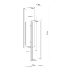 LED Plafonjera 40W Promenljiva Boja | Toplo-Hladno Svetlo