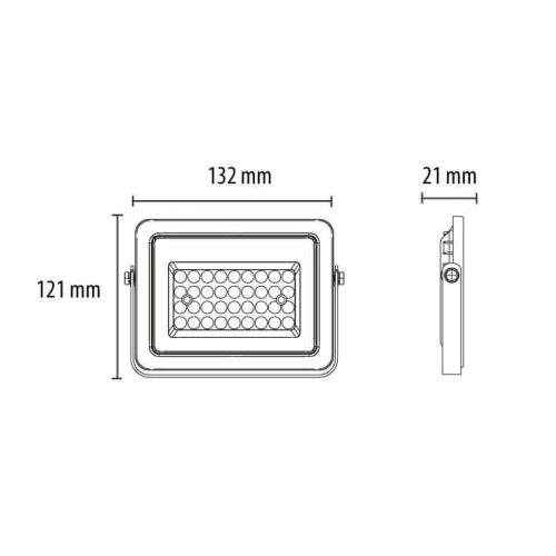 LED Reflektor 20W LRF024EW-20W/WH – Štedi 80% struje - Reflektor bez senzora