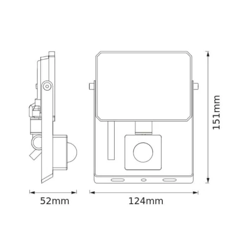 LED Reflektor 20W PIR Senzor OSRAM 4099854489587E - Reflektor sa senzorom