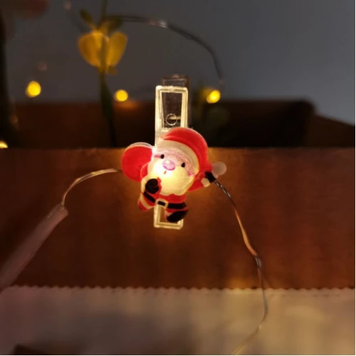 LED svetleći niz štipaljke 