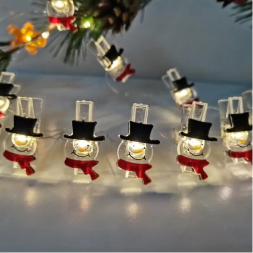 LED svetleći niz štipaljke 