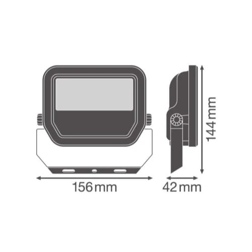 LEDVANCE LED Reflektor 20W 4058075421073E | Dnevno Svetlo - Reflektor bez senzora