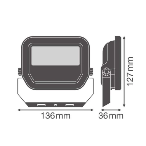 LEDVANCE LED Reflektor 8W Hladno Bela | 4099854305726E - Reflektor bez senzora