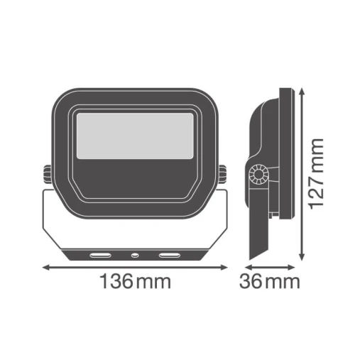 LEDVANCE LED Reflektor 8W Hladno Bela | SKU 4099854305665E - Reflektor bez senzora