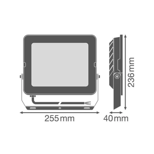 LEDVANCE LED Reflektor 90W 4058075574984E | Topla Bela - Reflektor bez senzora
