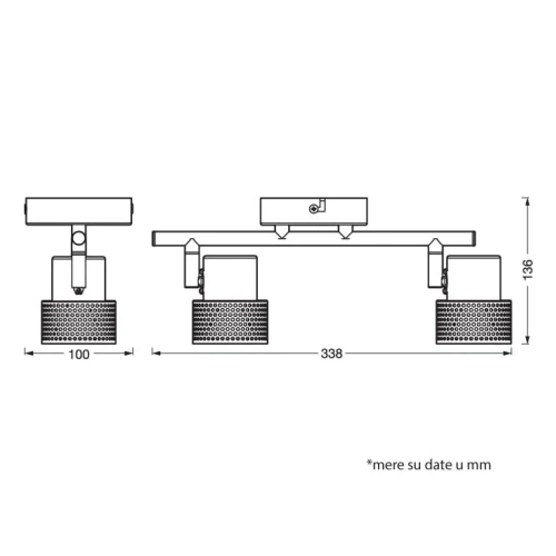 LEDVANCE Spot Lampa 2xGU10 – SKU 4058075828681E - Led spotovi