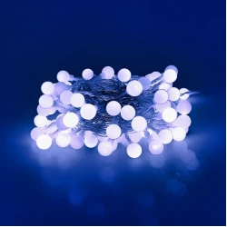 Lampice za jelku sa 100 hladno belih LED dioda 10m