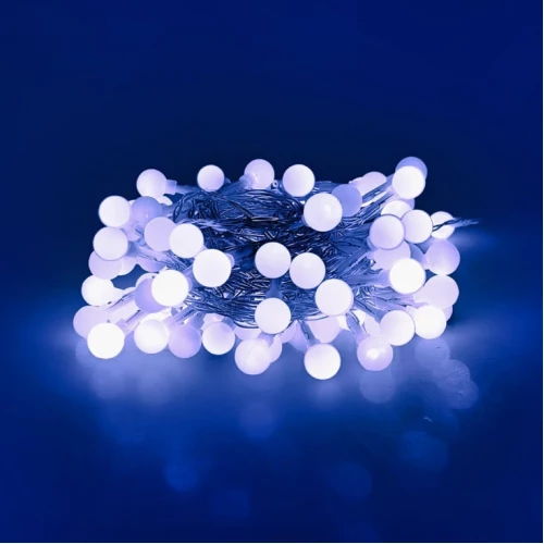 Lampice za jelku sa 100 hladno belih LED dioda 10m - Dekorativna rasveta