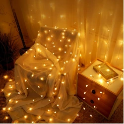 Lampice za jelku sa 200 toplo belih LED dioda 20m