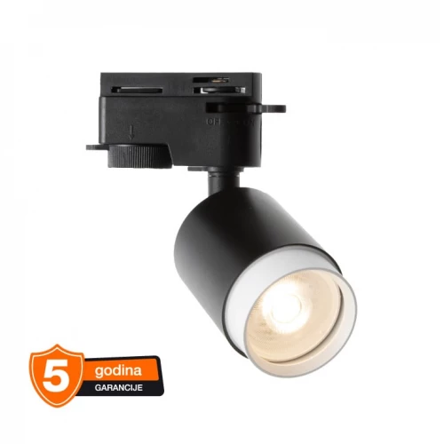 OSRAM BEAM crni monofazni šinski reflektor 6W - Šinska rasveta
