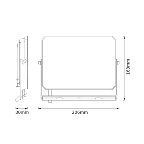 OSRAM LED Reflektor 50W 6500K | SKU 4099854489785E - Reflektor bez senzora