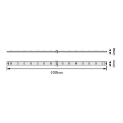 OSRAM LED traka 24V 4000K 43W 5m | 4099854689093E