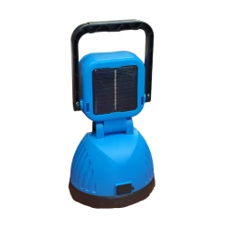 Prenosni Punjivi LED Reflektor sa Solarnim Panelom i Power Bank