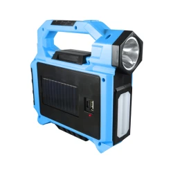Punjiva LED Lampa 3 u 1 sa Solarnim Panelom, XPE plus SMD plus COB, Power Bank