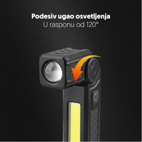 Punjiva LED baterijska lampa 3W P50 LED - Led lampe na baterije