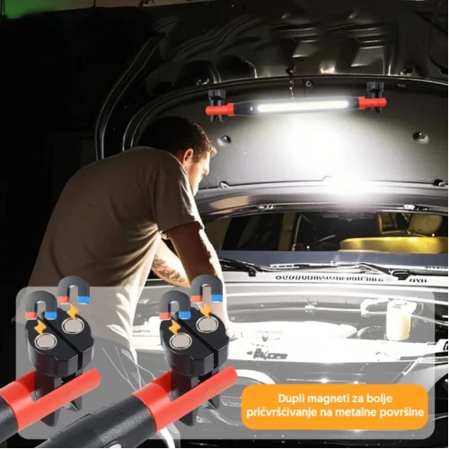 Punjiva prenosna serviserska LED lampa - Led lampe na baterije