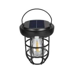Solarna LED lampa sa senzorom pokreta 1W filament topla bela