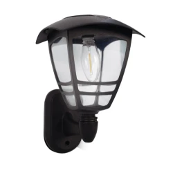 Solarna LED zidna lampa fenjer Modee ML-WS130, filament toplo bela 3200K