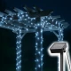 Solarni LED niz 7m, 100 hladno belih dioda - Dekorativna rasveta