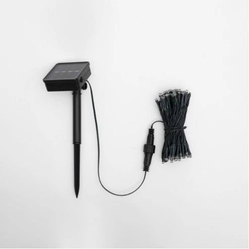 Solarni LED niz 7m, 100 toplo belih dioda - Dekorativna rasveta