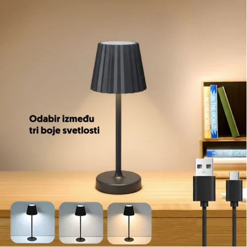 Stona punjiva LED lampa CCT PROSTO - Dekorativna rasveta