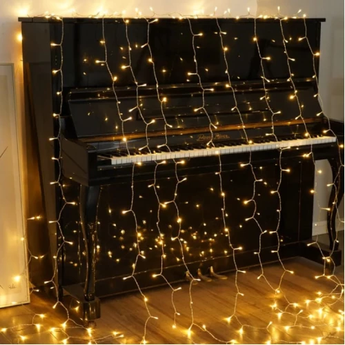 Svetleći niz sa 300 LED dioda toplo belih - Dekorativna rasveta