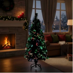 Veštačka jelka 120cm sa osvetljenjem