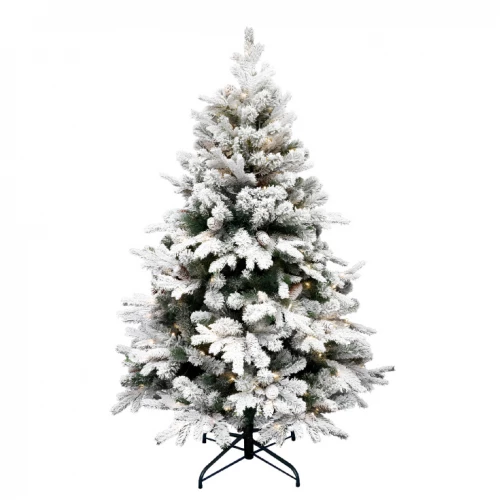 Veštačka jelka 240cm sa osvetljenjem i snegom - Dekorativna rasveta