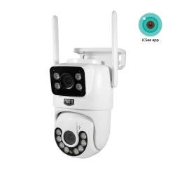 Wi-Fi dual kamera 2x3MP, PTZ rotacija 355°, IP65 (WFIP-KA2X3)
