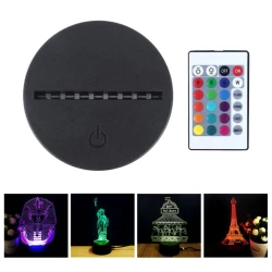 Prosto PLZ001 RGB LED baza za akrilne oblike sa daljinskim (PLZ001)