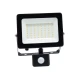 PROSTO LED reflektor sa PIR senzorom 50W 4300lm crni LRF048SW-050