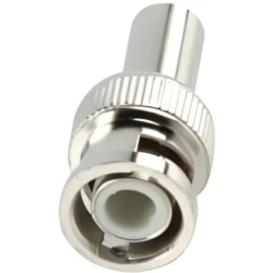 BNC utikač muški krimp 75 oma metalni BNC-005