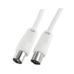 Antenski produžni koaksijalni kabl 1.5m beli RF1