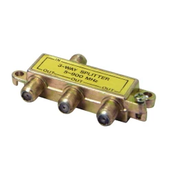 F antenski razdelnik 1 na 3 metalni 5-900 MHz TS1911