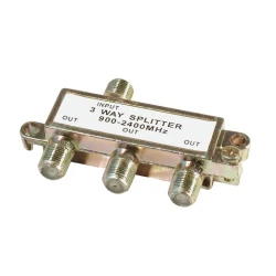 F satelitski razdelnik 1 na 3 metalni 900-2400 MHz TSP1911