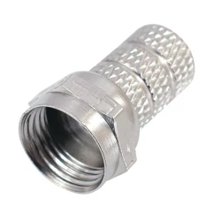 F konektor navrtni za RG6 metalni FF1 PRO