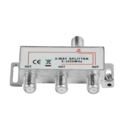F razdelnik 1 na 3 niklovan 5-2050 MHz 3SPLT-CN