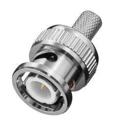 BNC utikač krimp 75 oma za RG59 metalni S29-7C