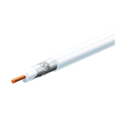 Koaksijalni kabl RG6 spoljni 100m beli 7mm