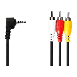 Kamkorder AV kabl 3.5mm 4-polni na 3 RCA 1m CVGL22400BK10