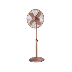 EUROLAMP stojeći ventilator 40cm 50W bakarni metalni