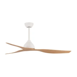 EUROLAMP plafonski ventilator sa svetlom DC 132cm svetlo drvo