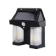 Solarna zidna LED lampa sa senzorom pokreta 2 filament toplo bela YW13501