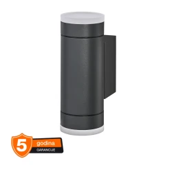 LEDVANCE zidna spoljna lampa aluminijumska siva GU10 fasadna